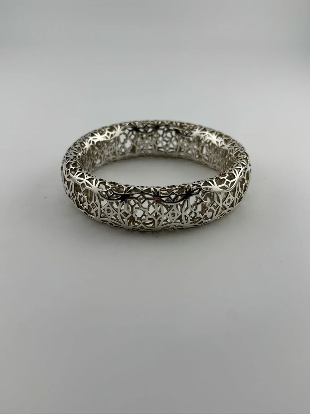 Tiffany and Co. Paloma Picasso Marrakesh Sterling Silver Bangle